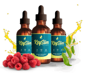 Keyslim Drops natural weight loss supplement bottle