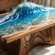 Ocean waves table