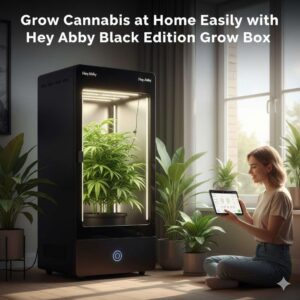 Grow Cannabis at Home Easily with Hey Abby Black Edition Grow Box