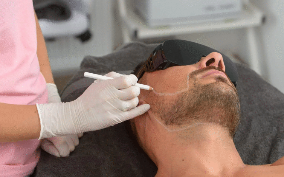 How Can Beard Laser Hair Removal Define Jawline Shape