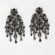 black earrings for women
