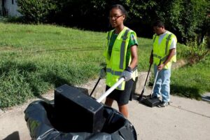 Paid litter cleanup jobs
