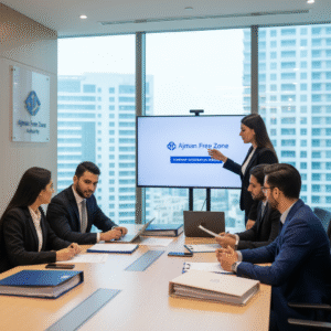 ajman free zone business setup cost