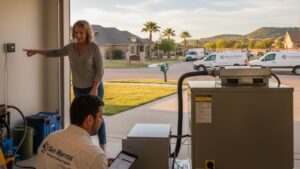 heat pump repair services in San Marcos, TX