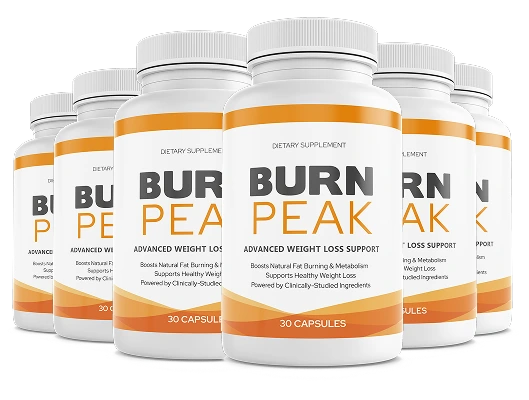burn peak supplement bottle