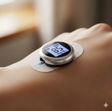 monitor blood glucose without pricking finger