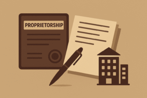 how to register proprietorship firm in india