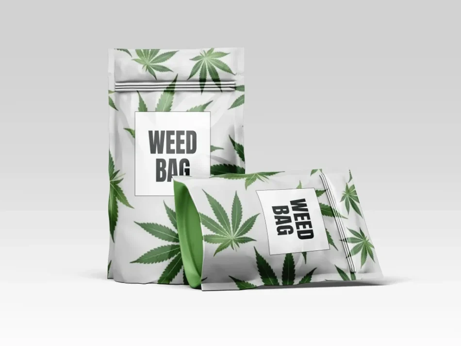custom weed bags