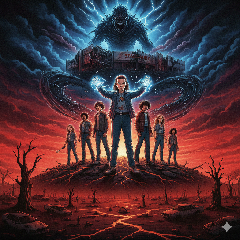 new poster of Stranger Things season 5