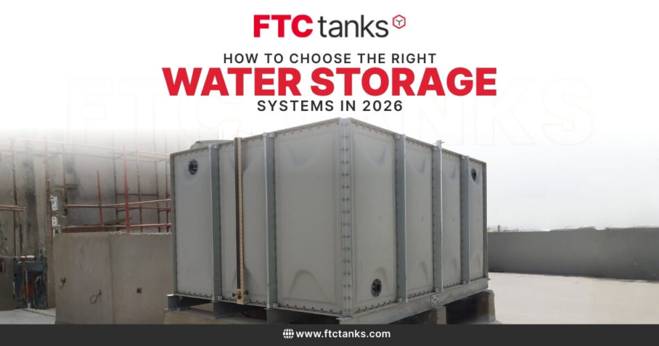 How to Choose the Right Water Storage Systems in 2026