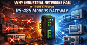 Why Industrial Networks Fail Without a Proper RS-485 Modbus Gateway