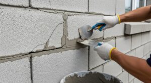 How To Repair Cracks In Concrete Block Walls