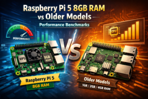 Raspberry Pi 5 8GB RAM vs Older Models Performance Benchmarks