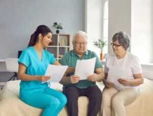 doctor consultation at home