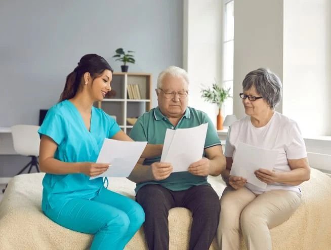 doctor consultation at home