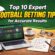 Top 10 Expert Football Betting Tips for Accurate Results