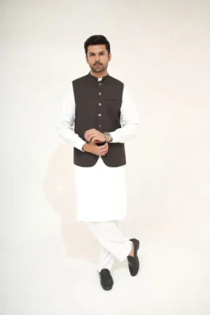 Off-White Wash and Wear Kurta Pajama