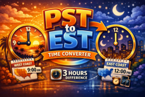 PST to EST Converter