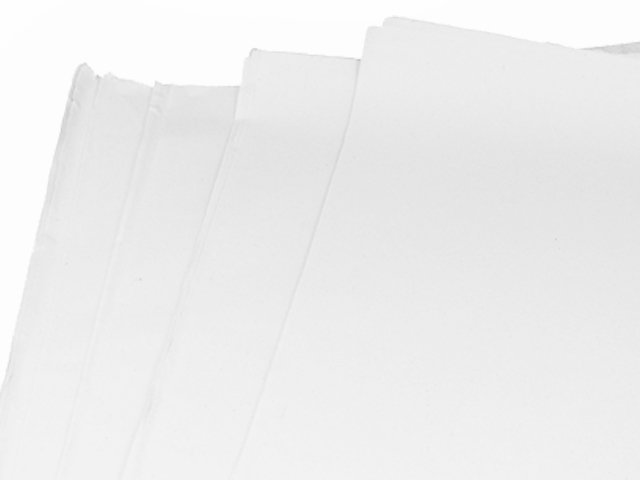 white acid-free tissue