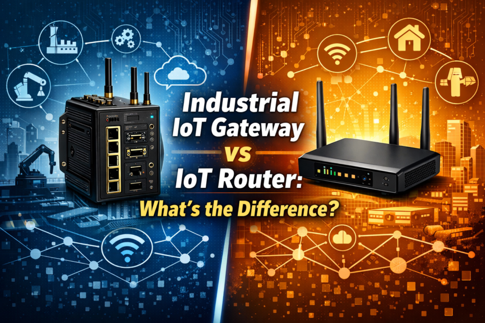 Industrial IoT Gateway vs IoT Router: What’s the Difference