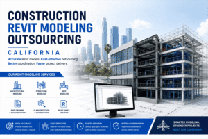 Revit modeling outsourcing California