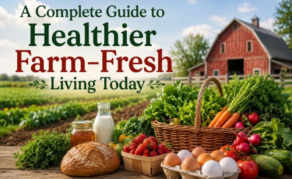 A Complete Guide to Healthier Farm-Fresh Living Today