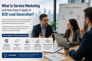 What Is Service Marketing and How Does It Apply to B2B Lead Generation-TGA Outreach