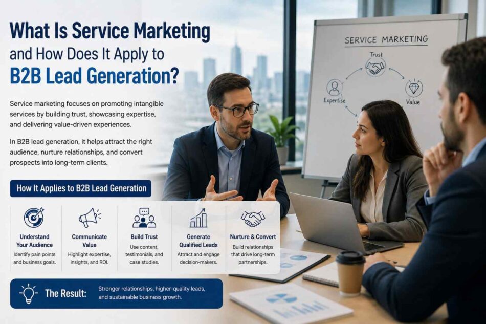 What Is Service Marketing and How Does It Apply to B2B Lead Generation-TGA Outreach