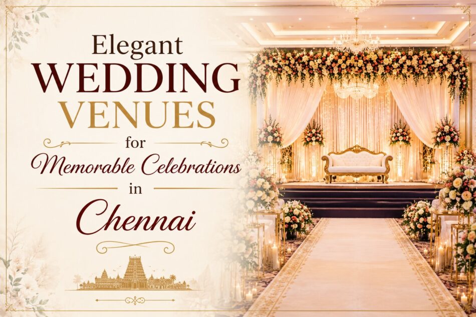 Elegant Wedding Venues for Memorable Celebrations in Chennai