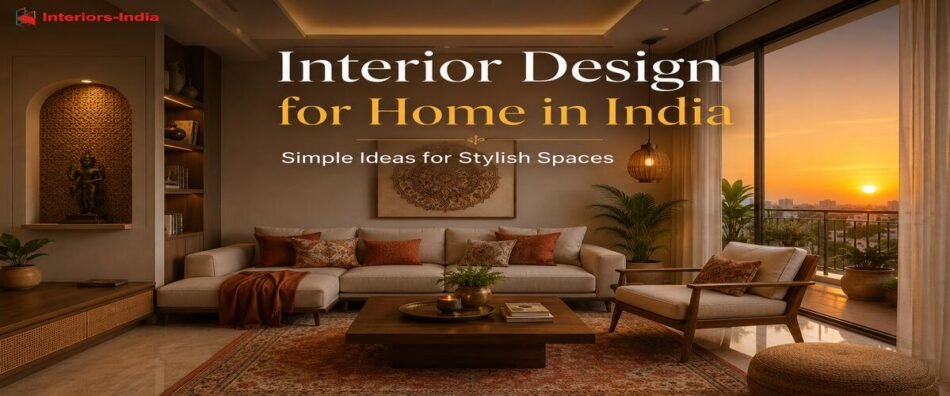Interior Design for Home in India: Simple Ideas for Stylish Spaces