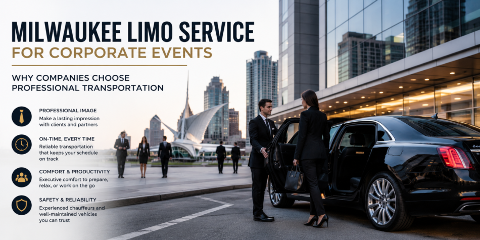 Milwaukee Limo Service for Corporate Events: Why Companies Choose Professional Transportation
