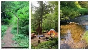 tent camping near North Cascades hiking trails