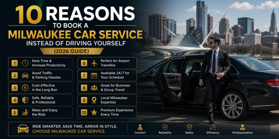 10 Reasons to Book a Milwaukee Car Service Instead of Driving Yourself (2026 Guide)