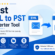Best EML to PST Converter Tool
