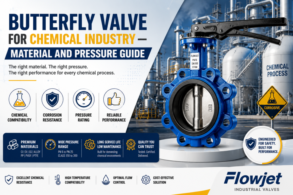 Butterfly Valve for Chemical Industry — Material and Pressure Guide