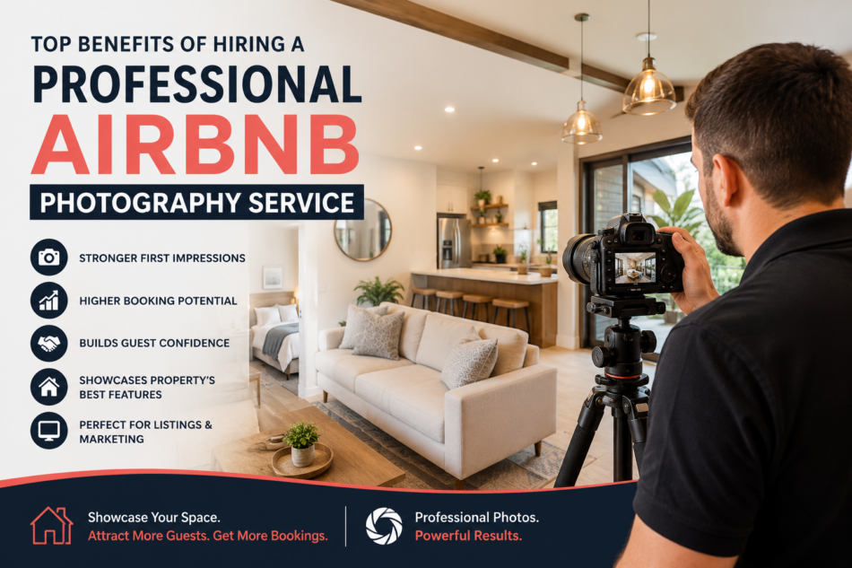 Airbnb property photography marketing shoot
