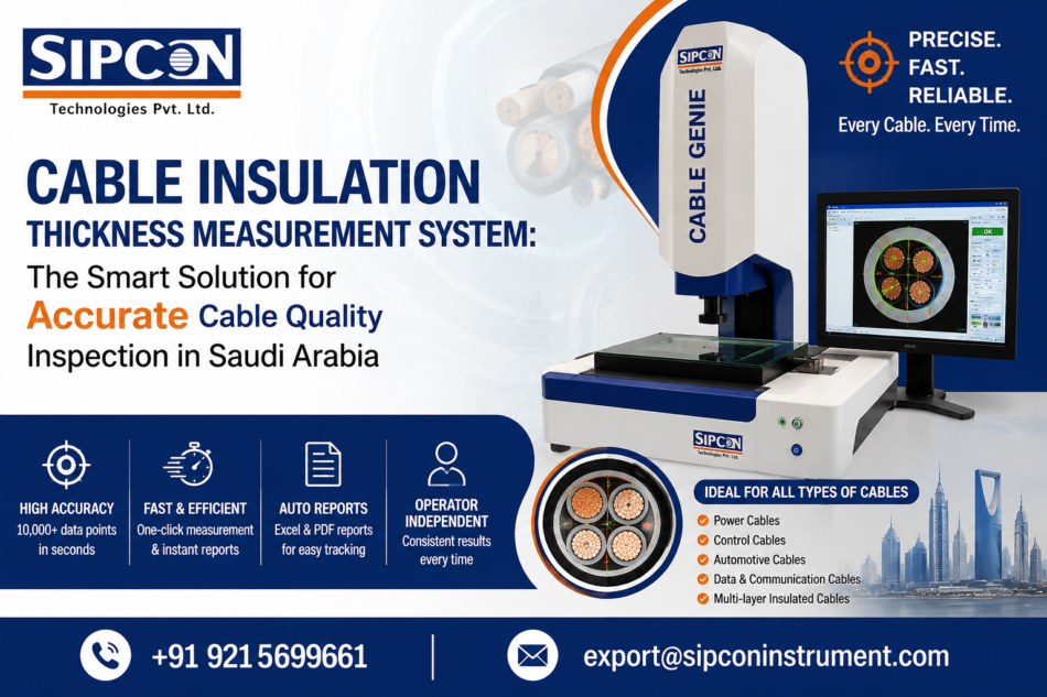 Cable Insulation Thickness Measurement System: