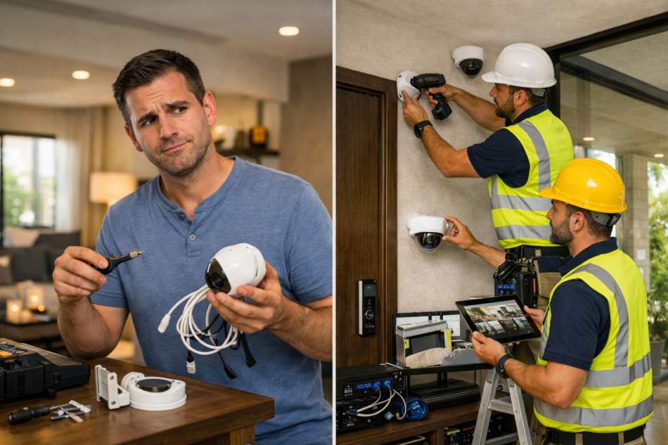 CCTV installation in Dubai
