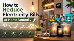 How to Reduce Electricity Bills at Home Naturally