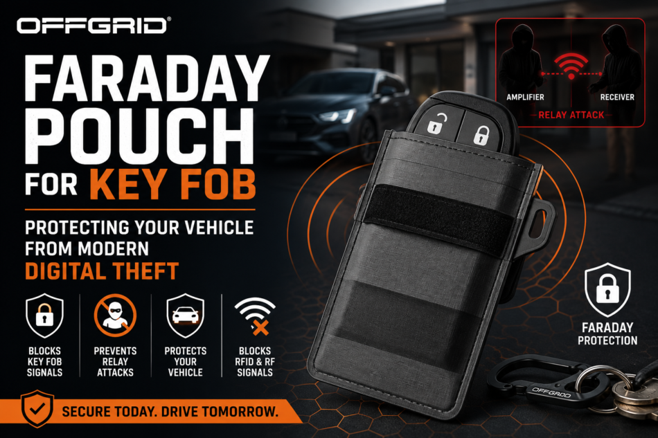Faraday Pouch for Key Fob Protecting Your Vehicle from Modern Digital Theft