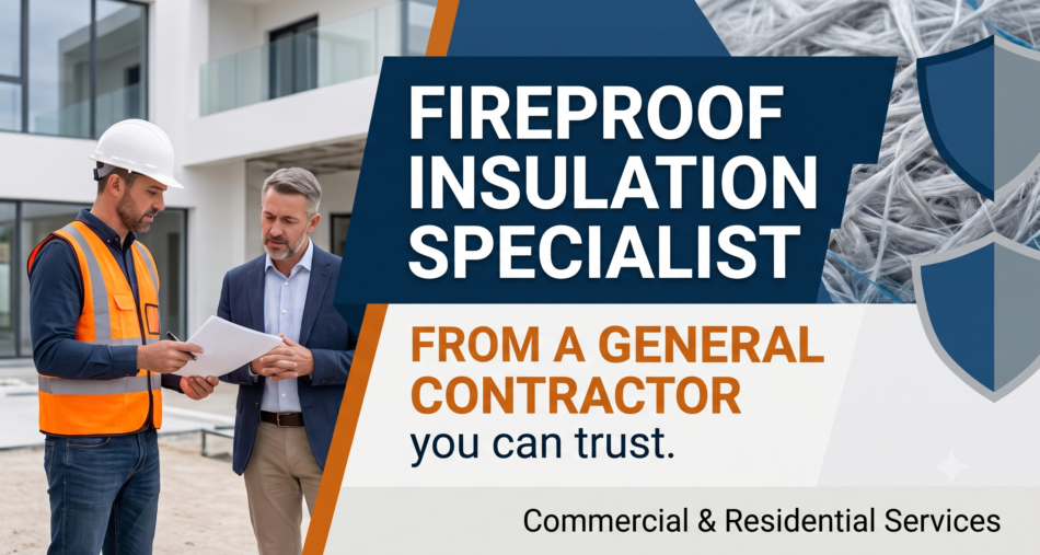 Fireproof Insulation Specialist from a General Contractor