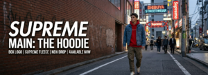 Supreme Hoodie Banner