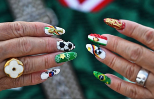 Hand-Painted Nail