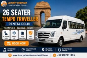 26 Seater Tempo Traveller