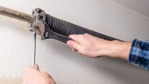 broken garage door springs Raleigh NC
