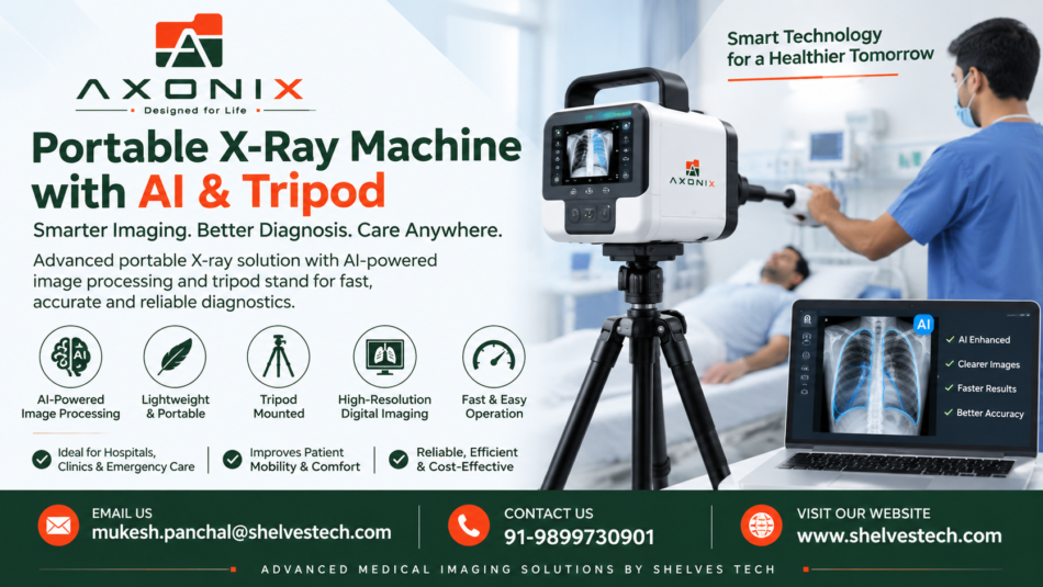 Portable X-Ray Machine with AI & Tripod