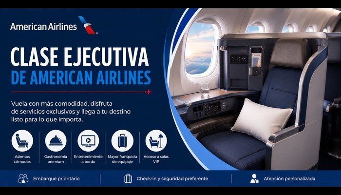 Clase ejecutiva de American Airlines