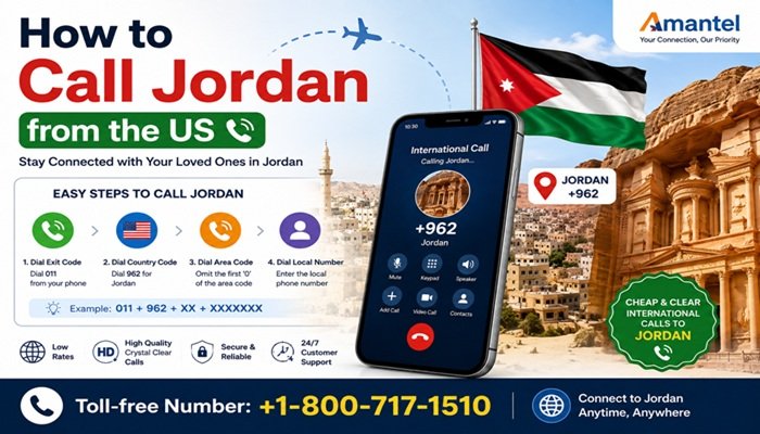 Call Jordan from the US