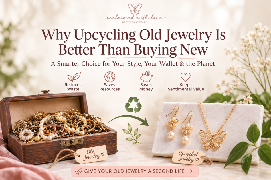upcycling old jewelry