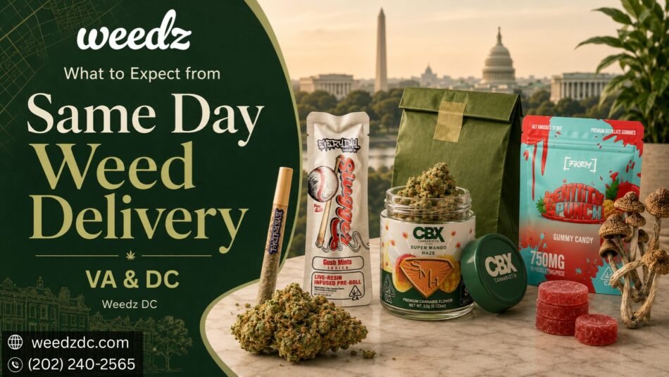 Same Day Weed Delivery DC | Weedz DC